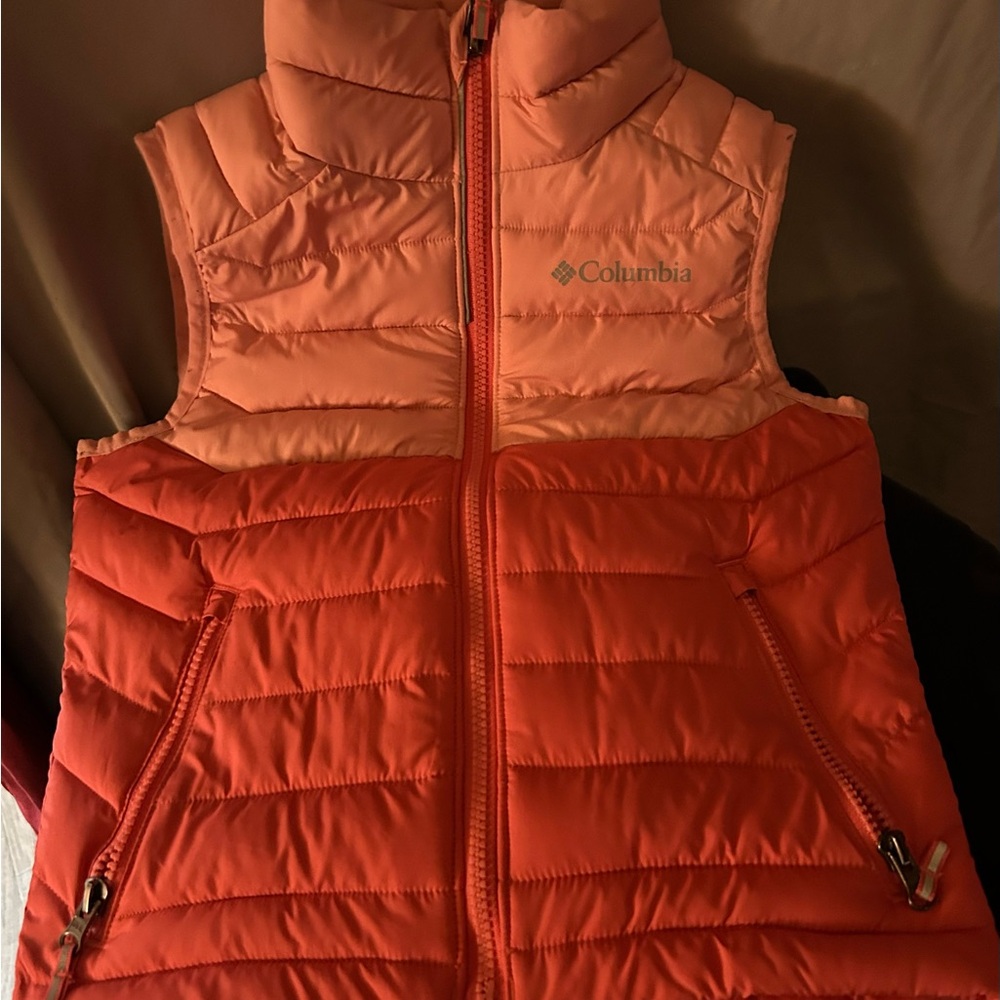 Columbia Kids Puffer Vest - Coral